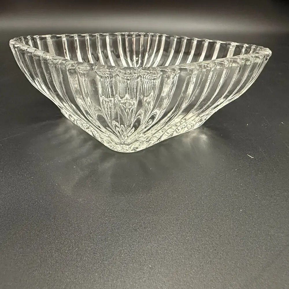 vintage clear glass 6